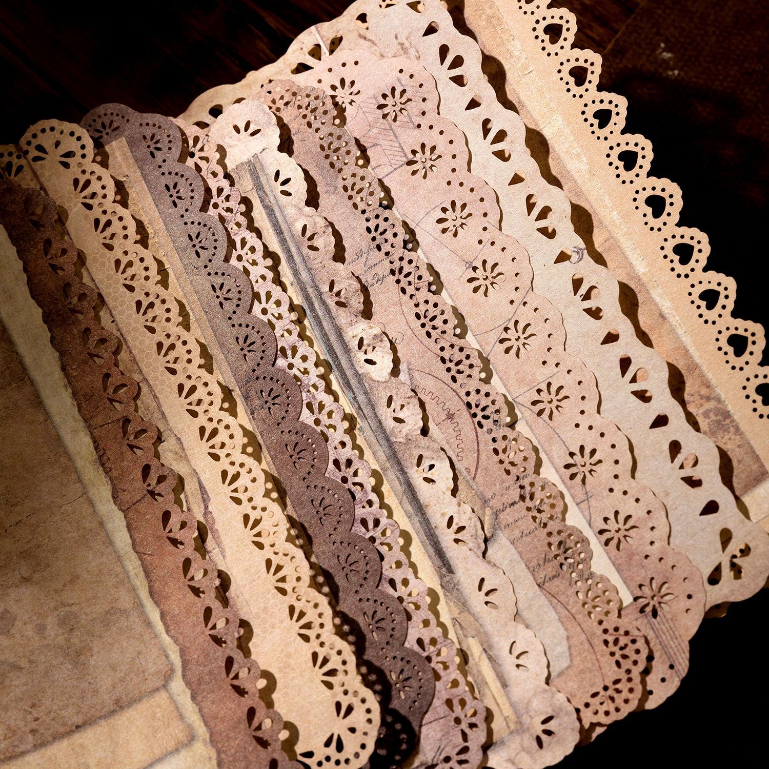 Pattern Tissue Paper - 10 pcs Large size Lace lace