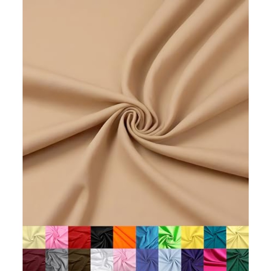 Sewing Cotton - Poly Cotton Fabric for Sewing Broadcloth