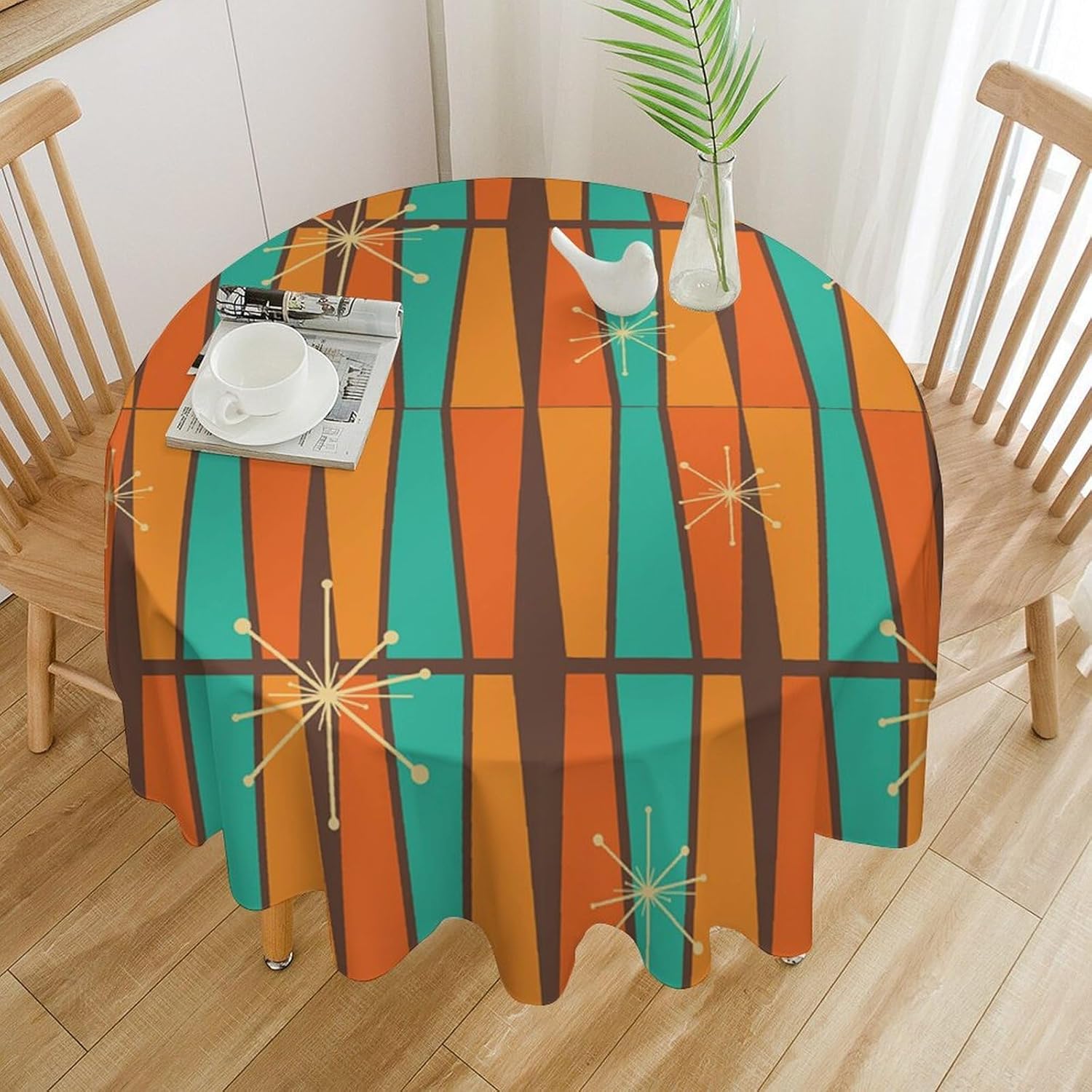 Mid Century Modern Orange Yell - Century Textile & Sewing Supply Hours ulasan dan harga