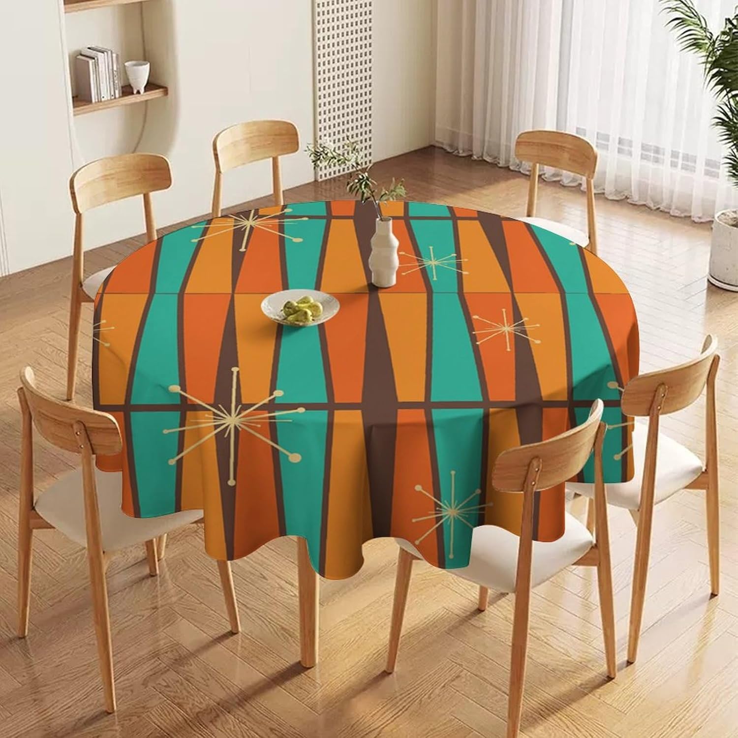 Mid Century Modern Orange Yell - Century Textile & Sewing Supply Hours ulasan dan harga