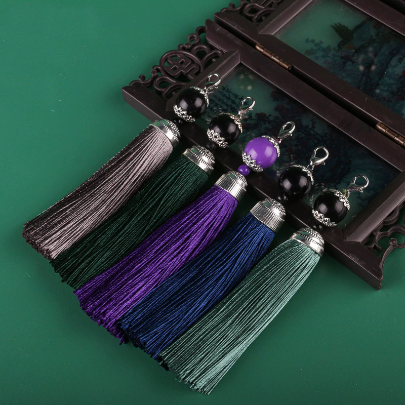 10pc Vintage Bead Tassel Lobst - Vintage Sewing Textile ulasan dan harga
