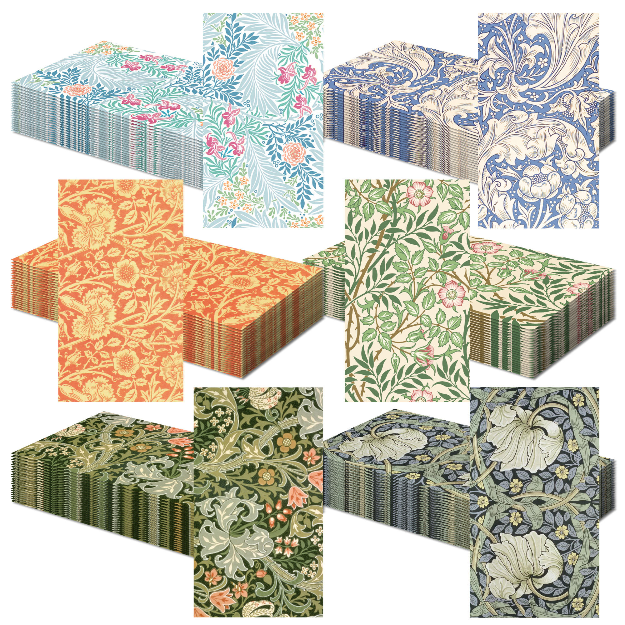 20pcs/Set Vintage Pattern Vine - Pattern Tissue Paper ulasan dan harga