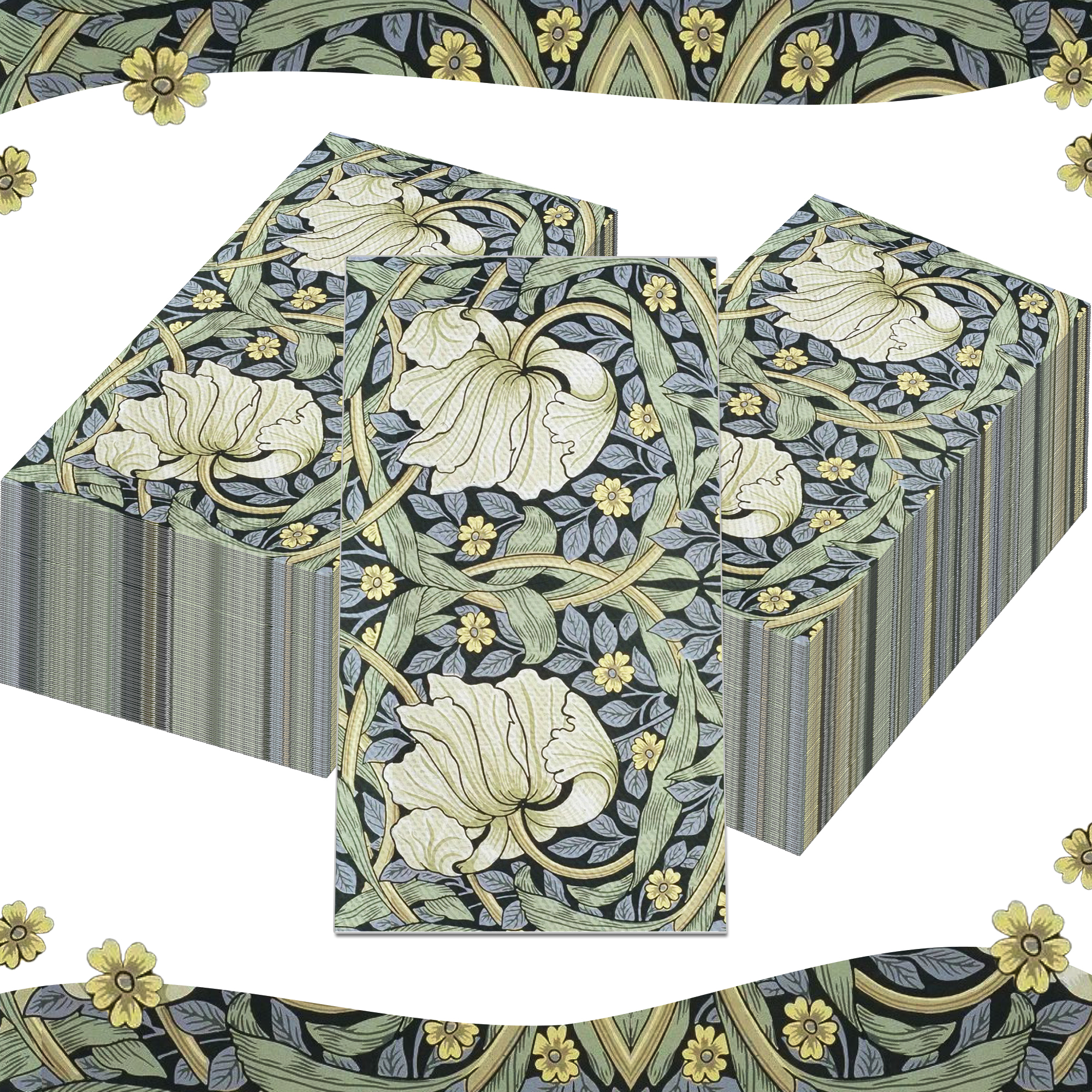 20pcs/Set Vintage Pattern Vine - Pattern Tissue Paper ulasan dan harga