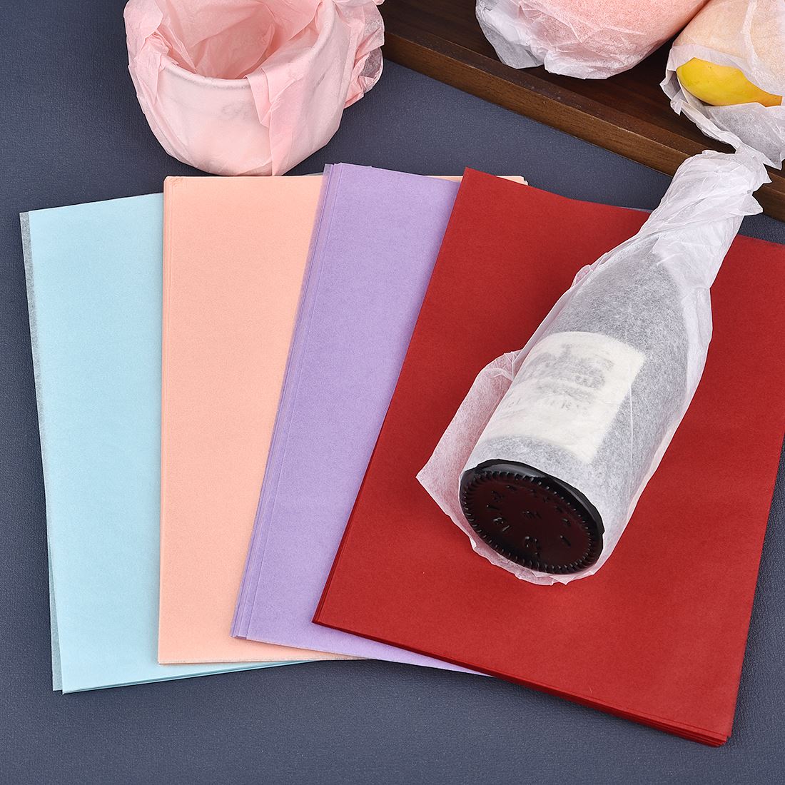 100Sheets/Pack A4/A5 Liner Tis - Pattern Tissue Paper ulasan dan harga