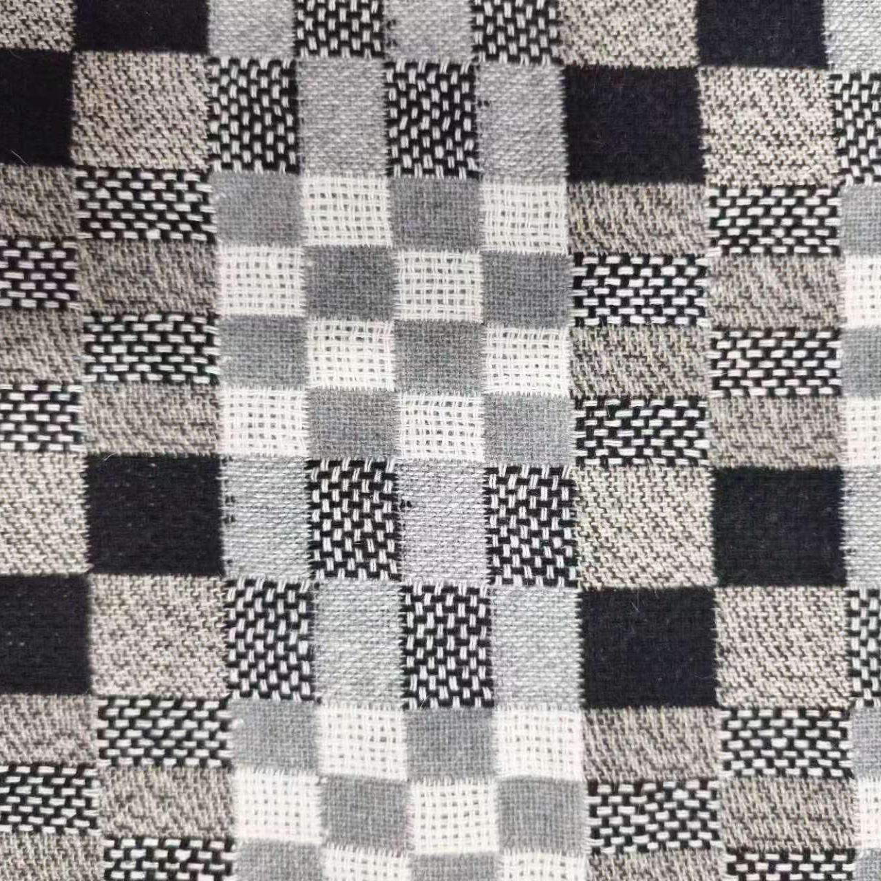 Grid Tweed Wool Fabric，for Fal - Sewing Tweed ulasan dan harga