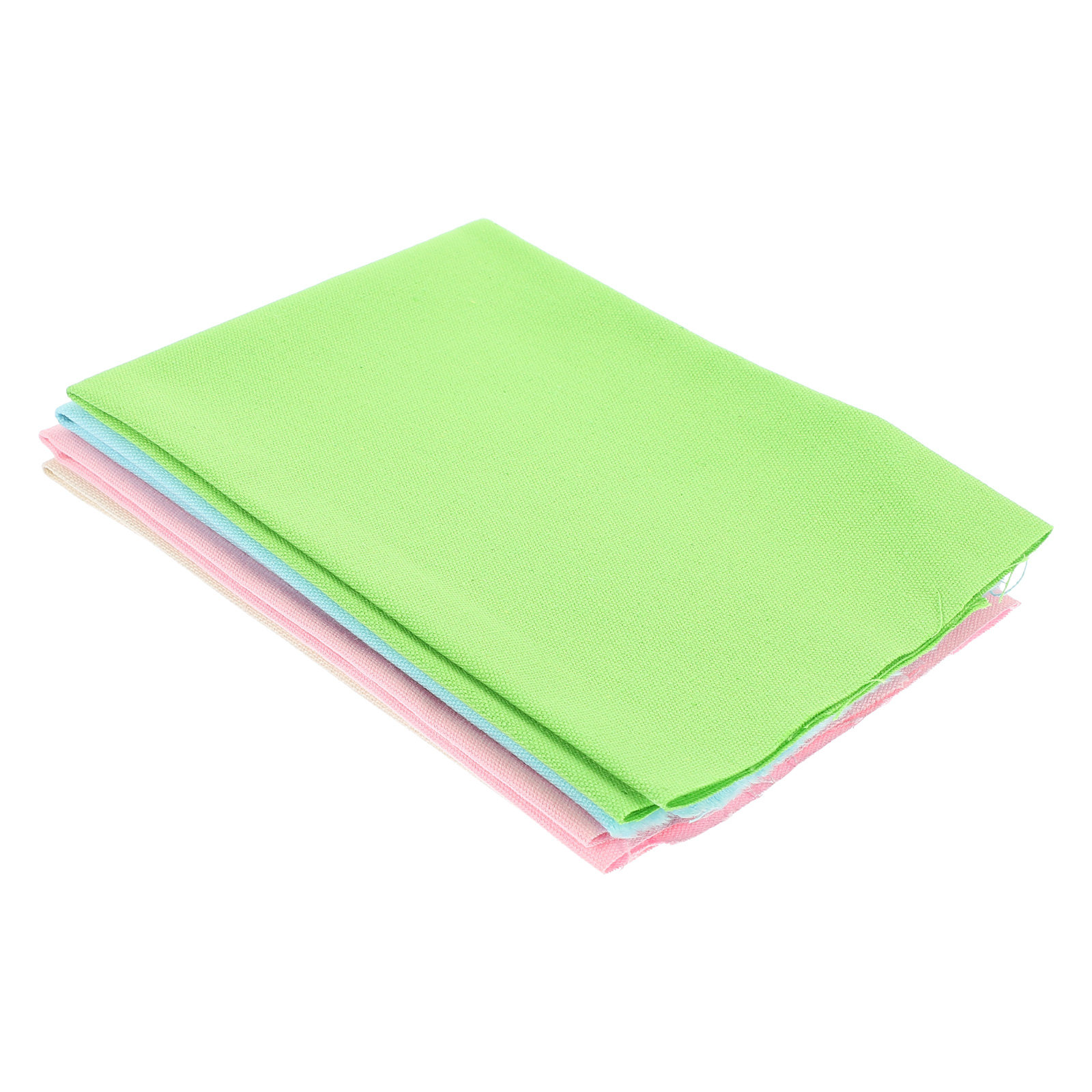 4Pcs Embroidery Fabric Cotton  - Sewing Embroidery Fabric ulasan dan harga