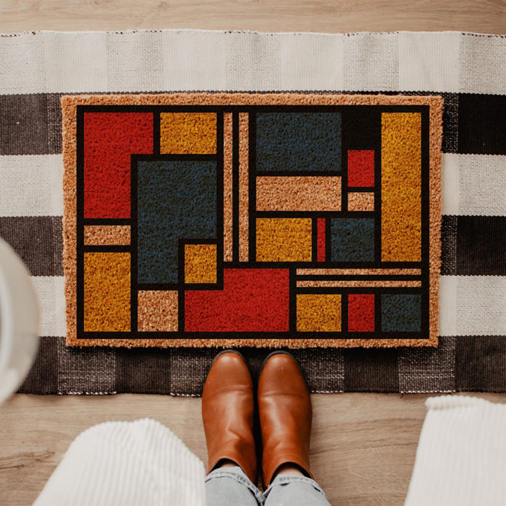 Mid Century Modern Doormat Bau - Century Textile & Sewing Supply Hours ulasan dan harga