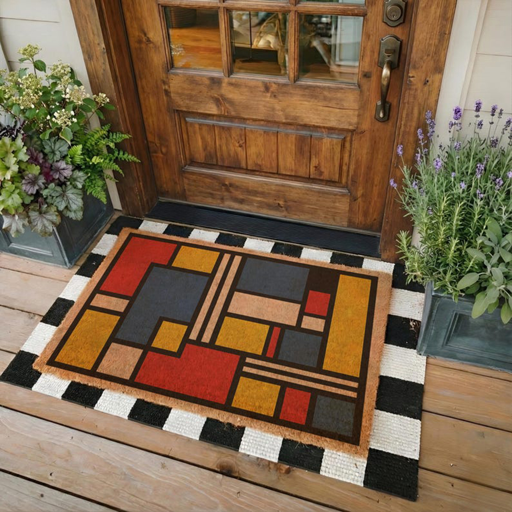Mid Century Modern Doormat Bau - Century Textile & Sewing Supply Hours ulasan dan harga
