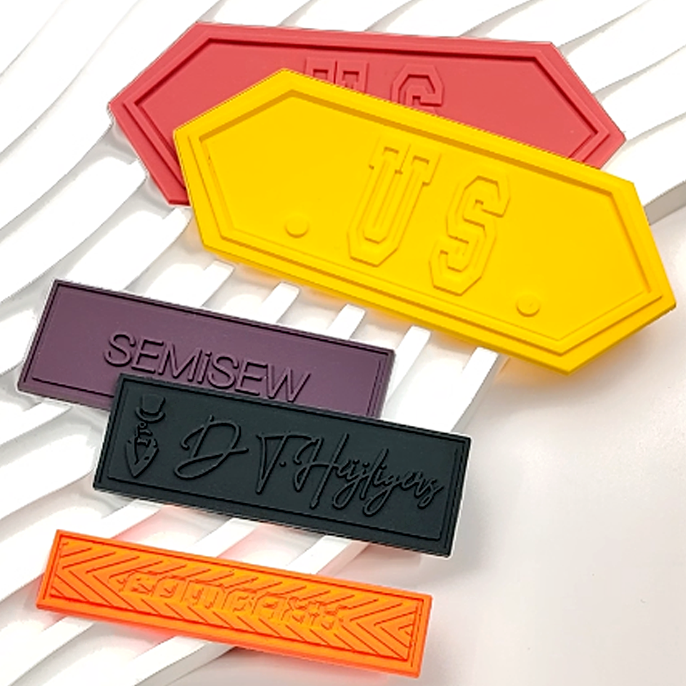 Recycled Custom PVC Patch Sili - Sewing Labels ulasan dan harga