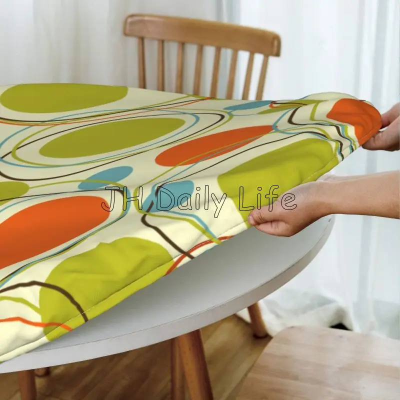 1950s Retro Yellow Abstract Mi - Century Textile & Sewing Supply Hours ulasan dan harga