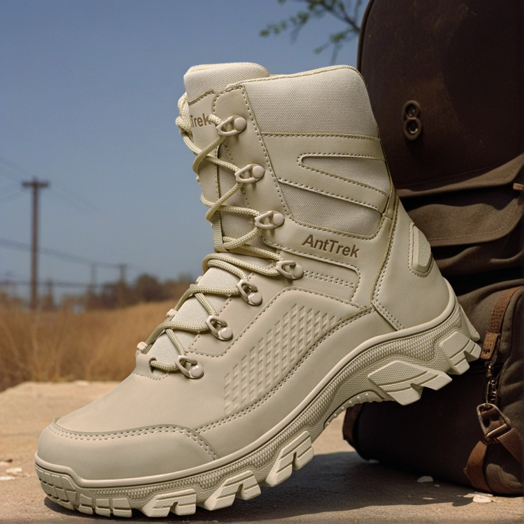 New Men Tactical Boots Hunting - Sewing Net ulasan dan harga