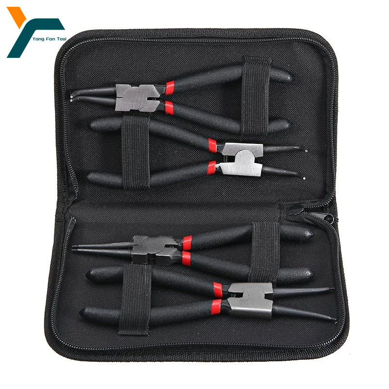 4Pcs Circlip Plier Set 7'' Lon - Snap Button Plier ulasan dan harga