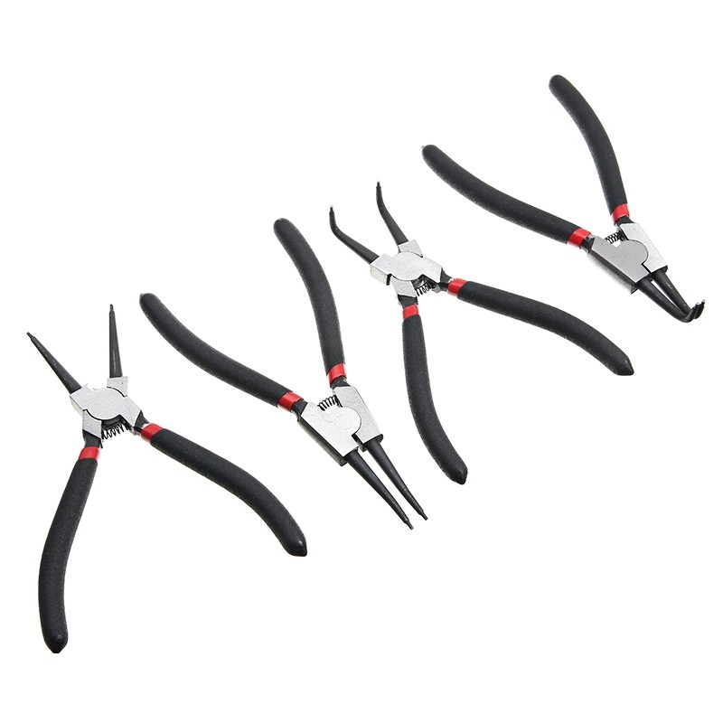 4Pcs Circlip Plier Set 7'' Lon - Snap Button Plier ulasan dan harga