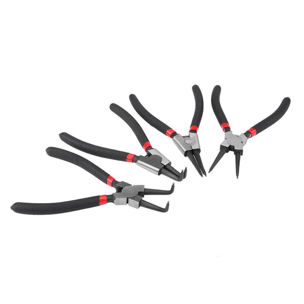 4Pcs Circlip Plier Set 7'' Lon - Snap Button Plier ulasan dan harga