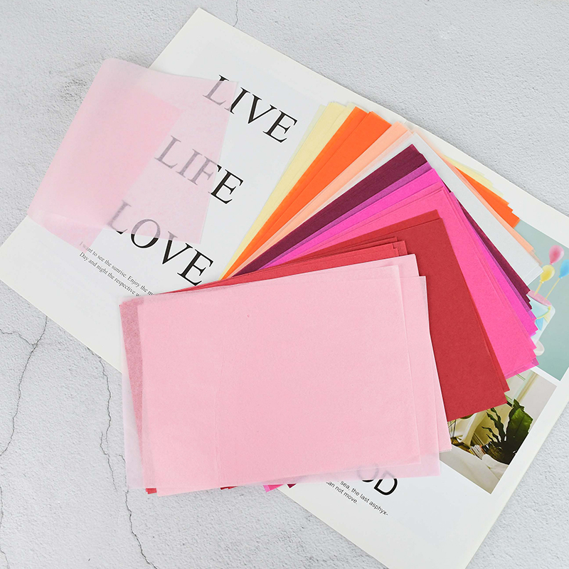 66-100Sheets 14x21cm Colorful  - Pattern Tissue Paper ulasan dan harga