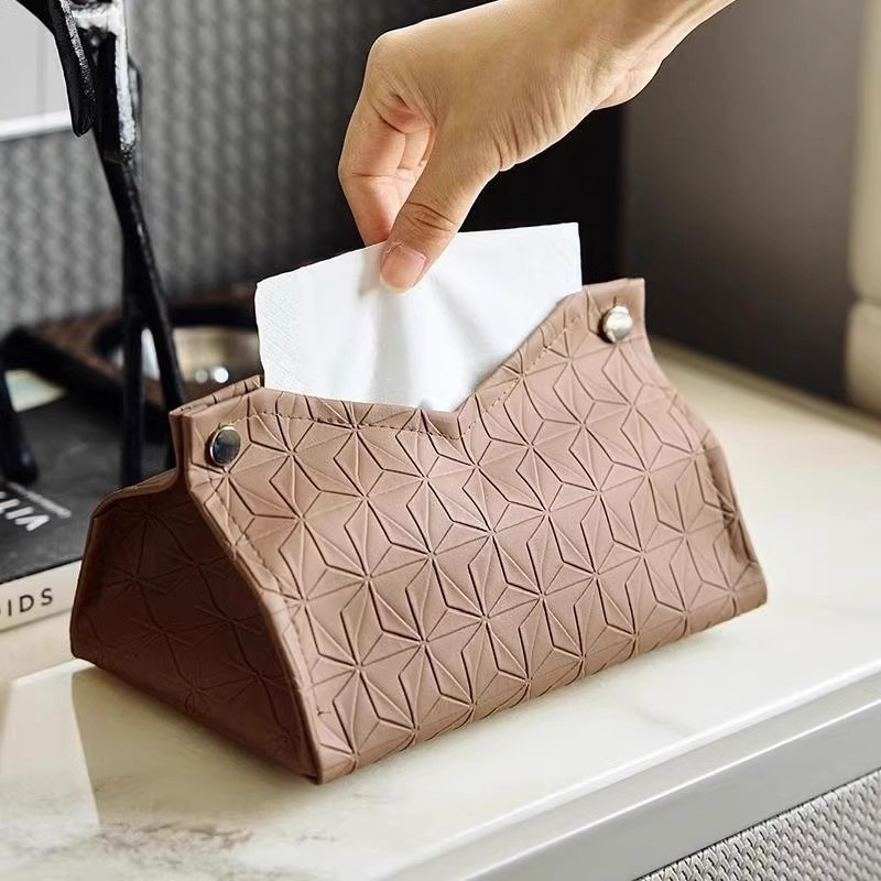 Geometric Texture Tissue Box L - Pattern Tissue Paper ulasan dan harga