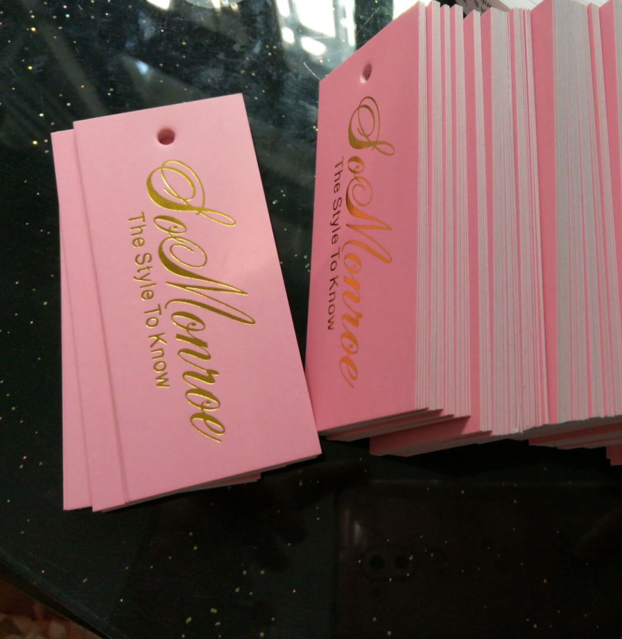 1000pcs Customized Hang Tags L - Sewing Labels ulasan dan harga