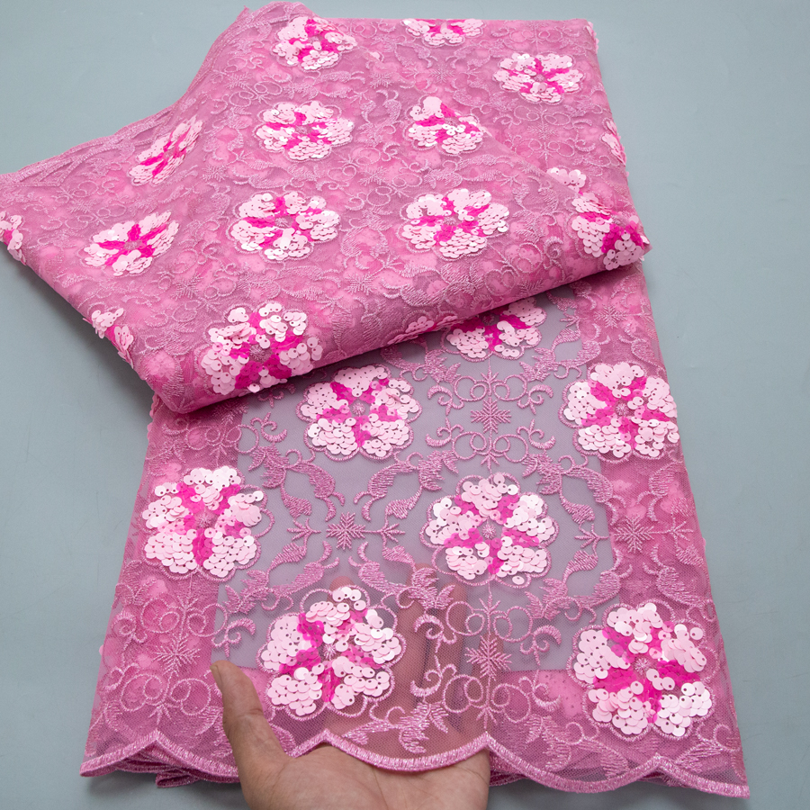 2026 French Embroidered Mesh L - Sewing Net ulasan dan harga