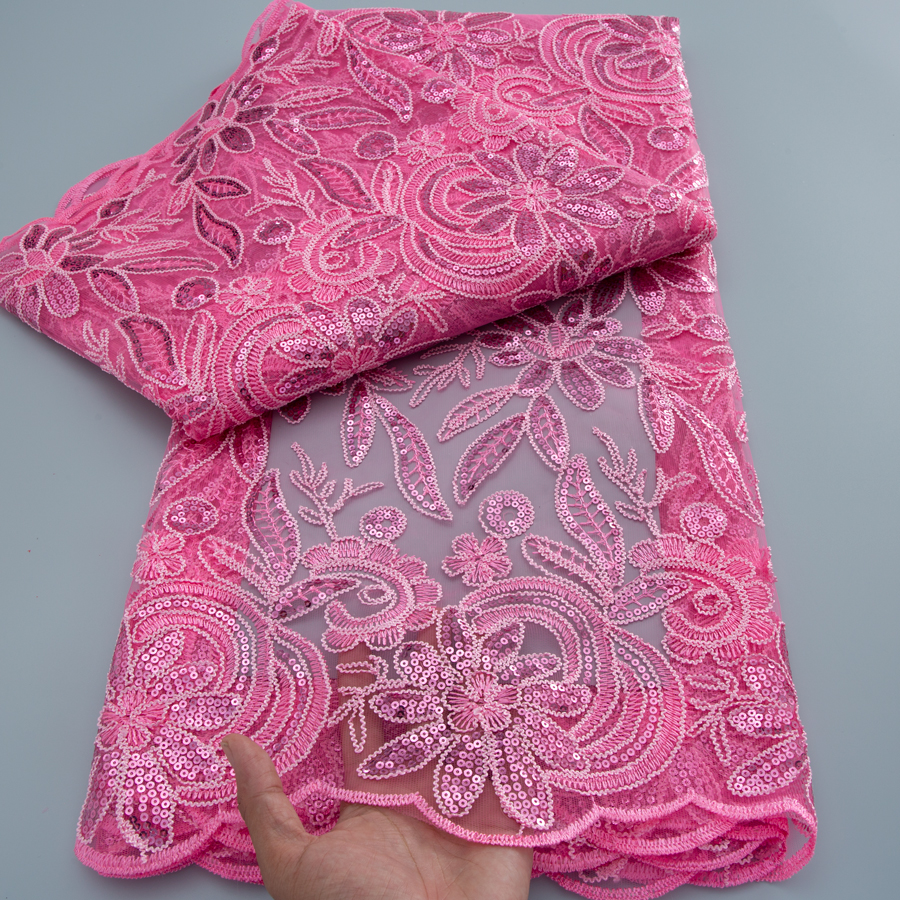 Luxury African Nigerian Tulle  - Sewing Net ulasan dan harga