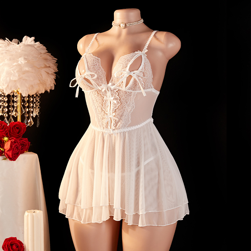 Transparent Sexy Woman Lingeri - Sewing Nylon ulasan dan harga
