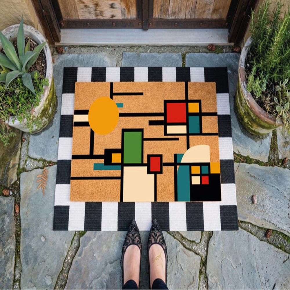 Mid Century Modern Doormat Col - Century Textile & Sewing Supply Hours ulasan dan harga