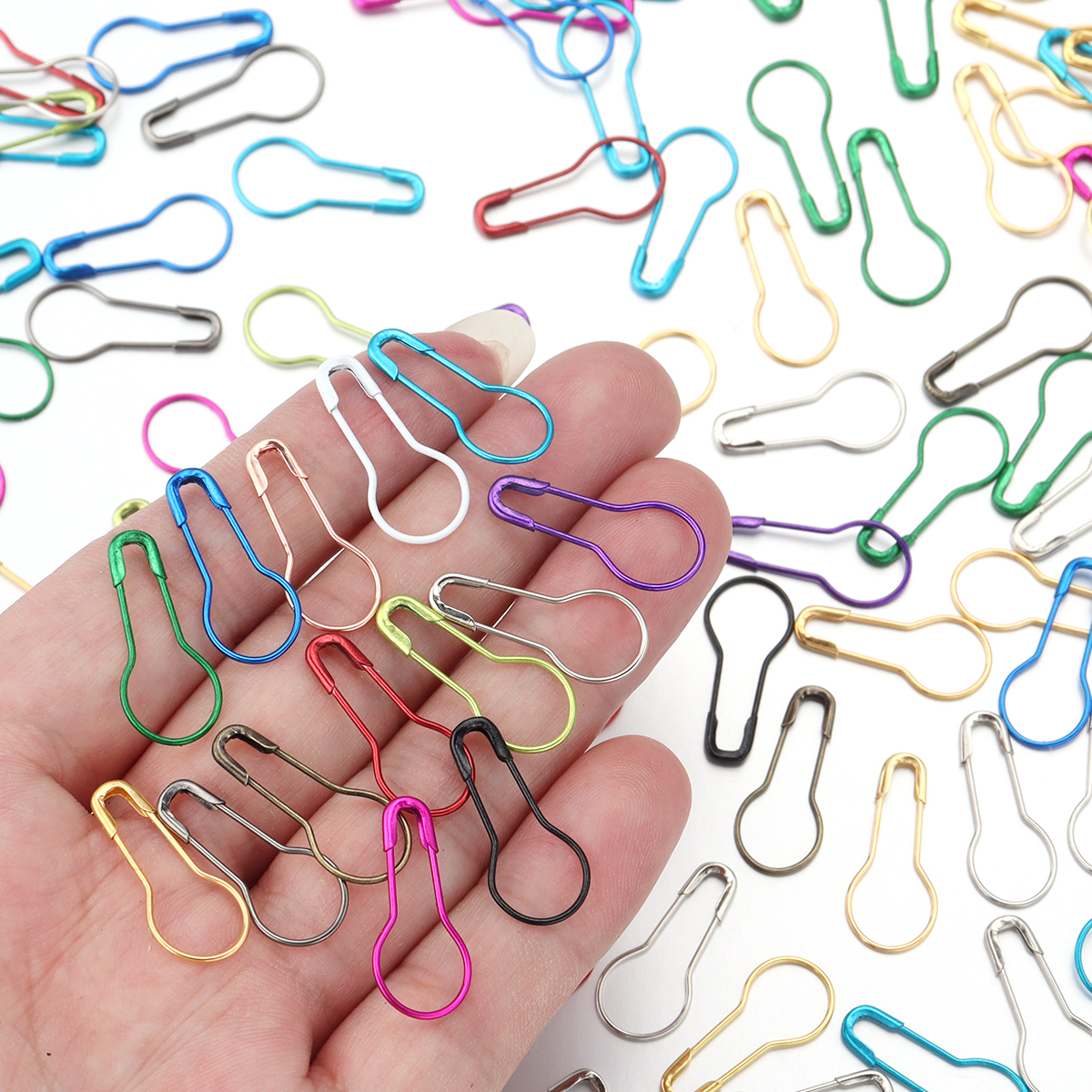 200Pcs/Lot Metal Pins Crochet  - Textile Sewing Kit ulasan dan harga