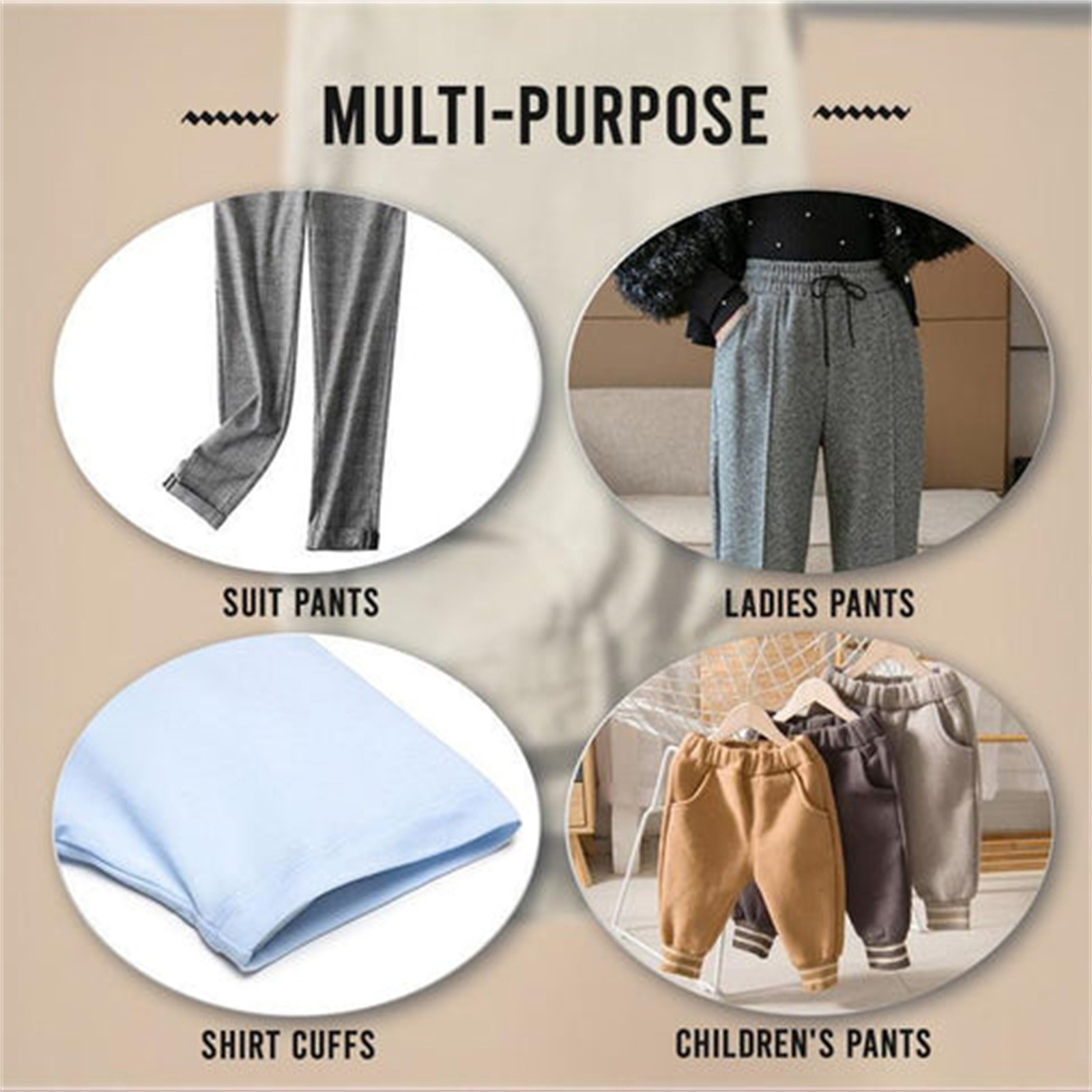 Pants Edge Shorten Self-Adhesi - Interfacing Iron On ulasan dan harga