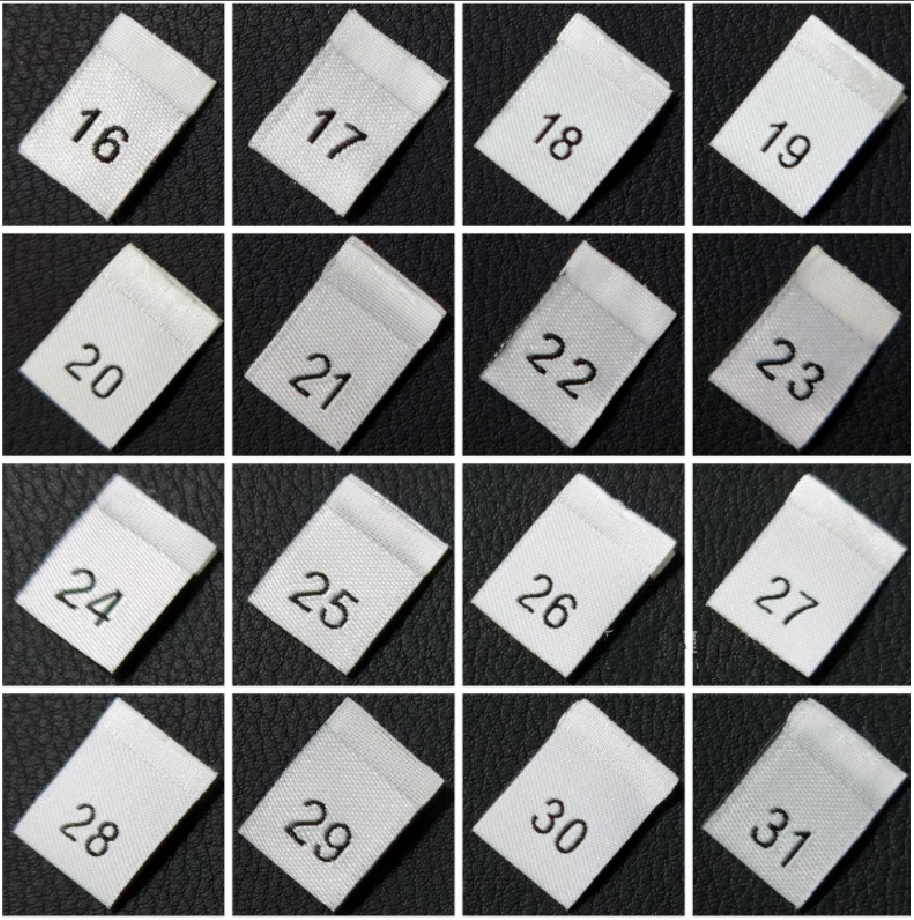 200pcs Size Labels for Garment - Sewing Labels ulasan dan harga