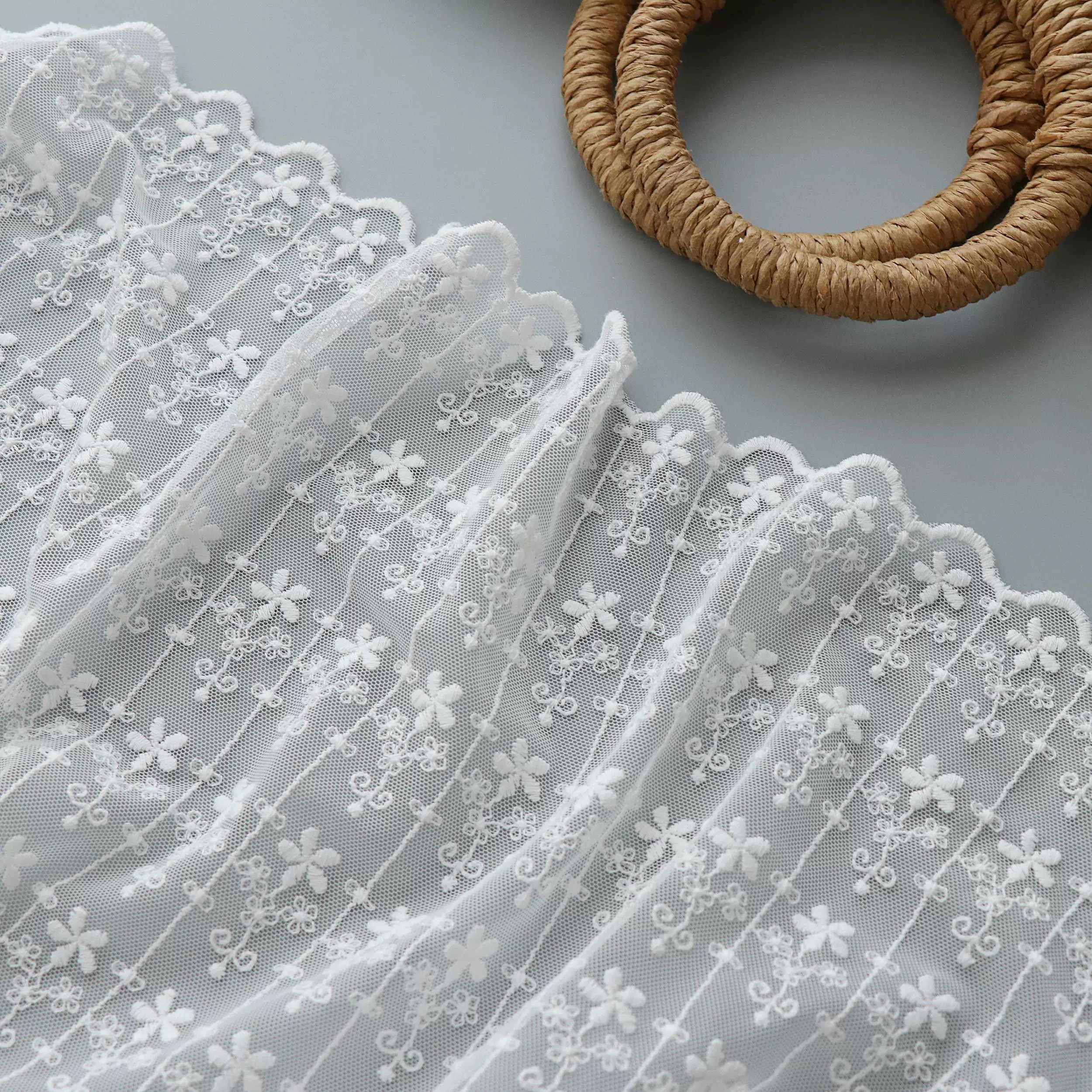1yard High quality fabric for  - Sewing Embroidery Fabric ulasan dan harga