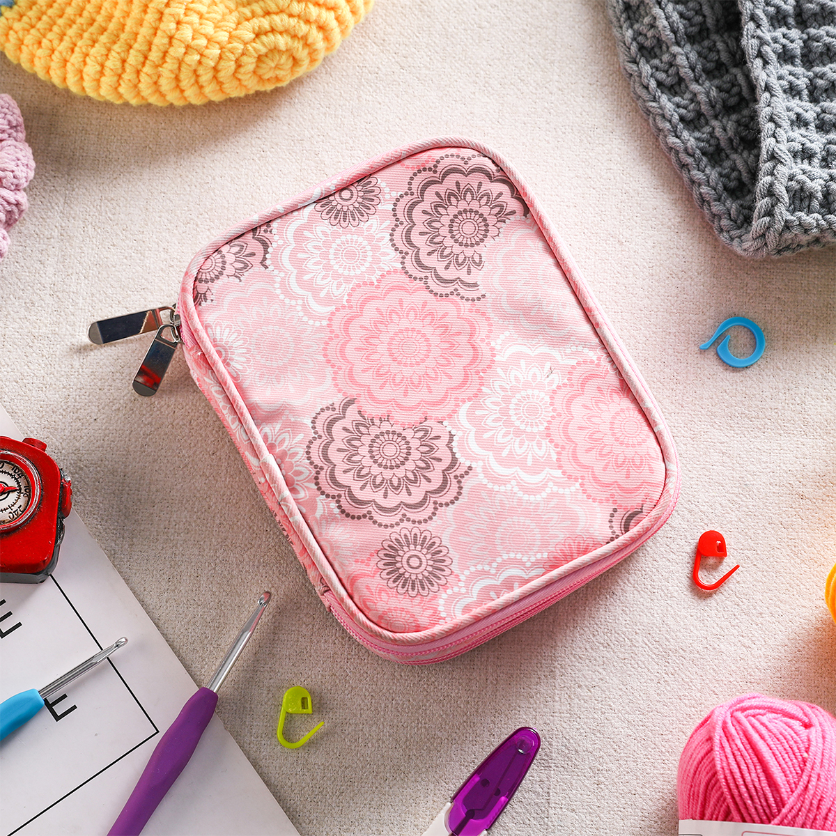 New Empty Knitting Kit Case Or - Textile Sewing Kit ulasan dan harga