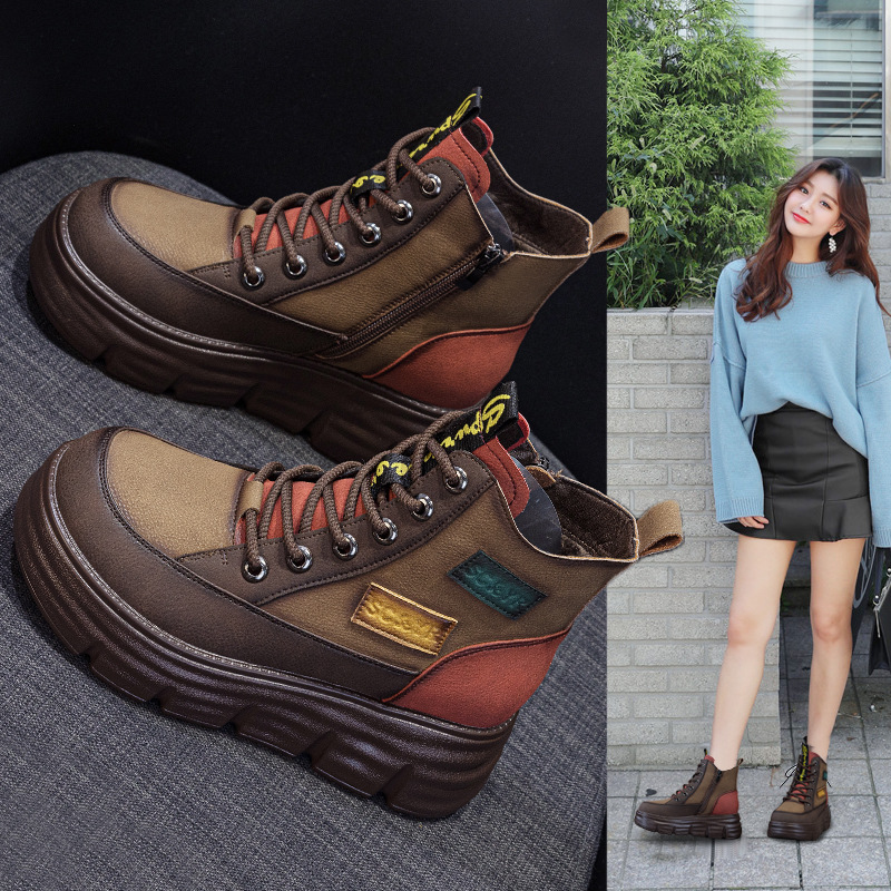 Short boots 2026 winter new fa - Sewing Nylon ulasan dan harga