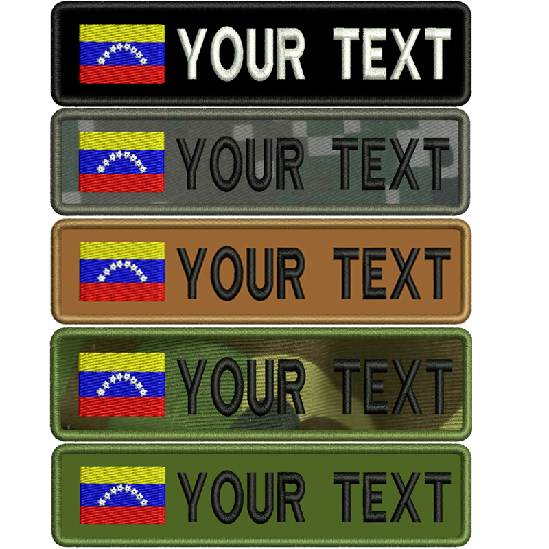 Venezuela Flag Custom Name Pat - Sewing Labels ulasan dan harga