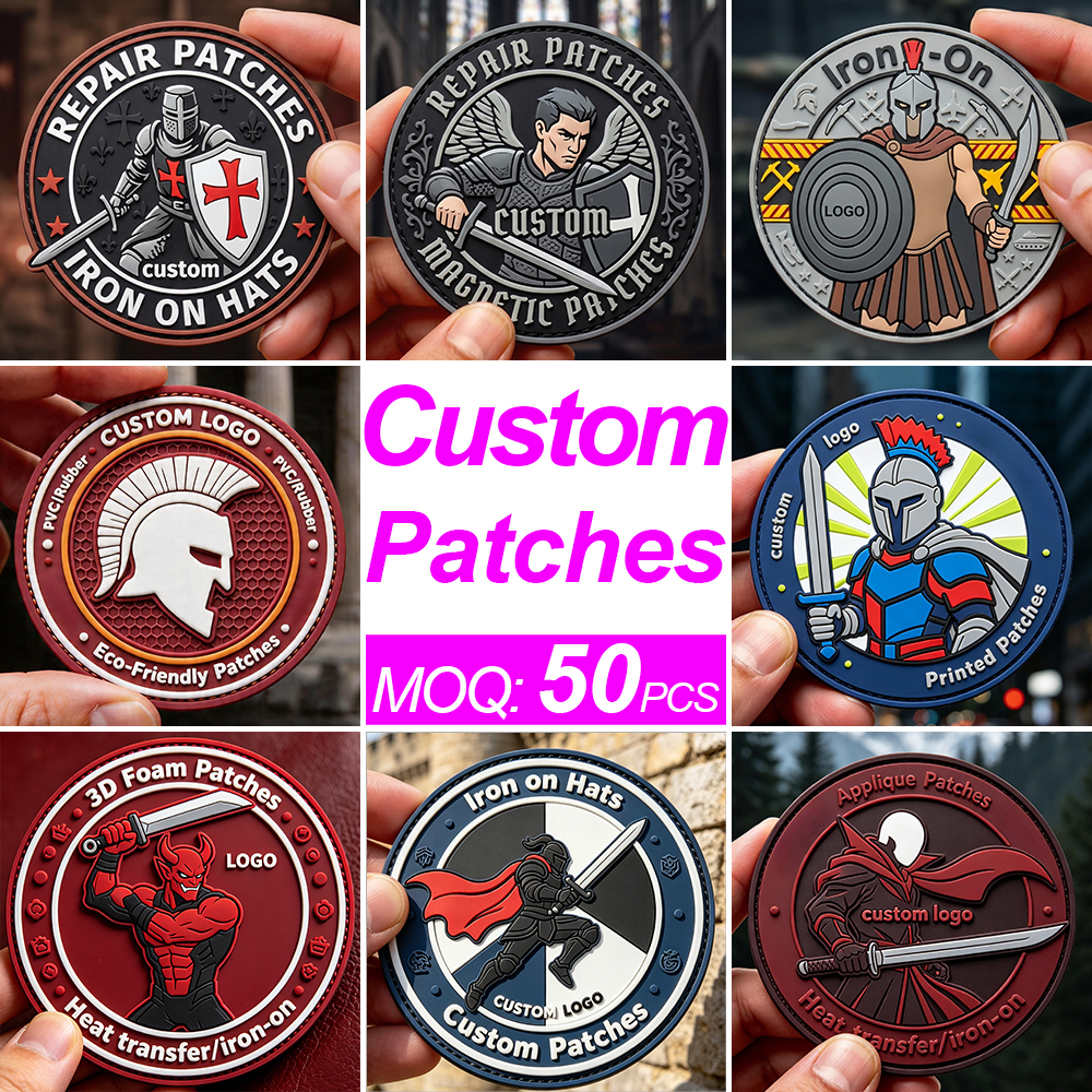 Personalized Custom 3D PVC Rub - Sewing Labels ulasan dan harga