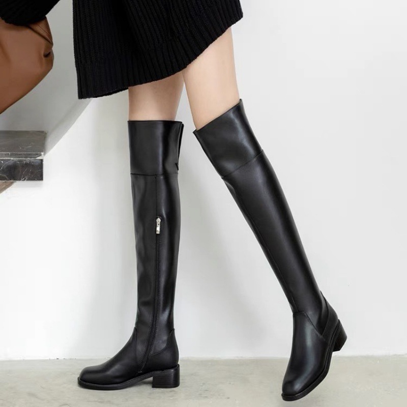 Women's boots 2026 Korean vers - Sewing Nylon ulasan dan harga