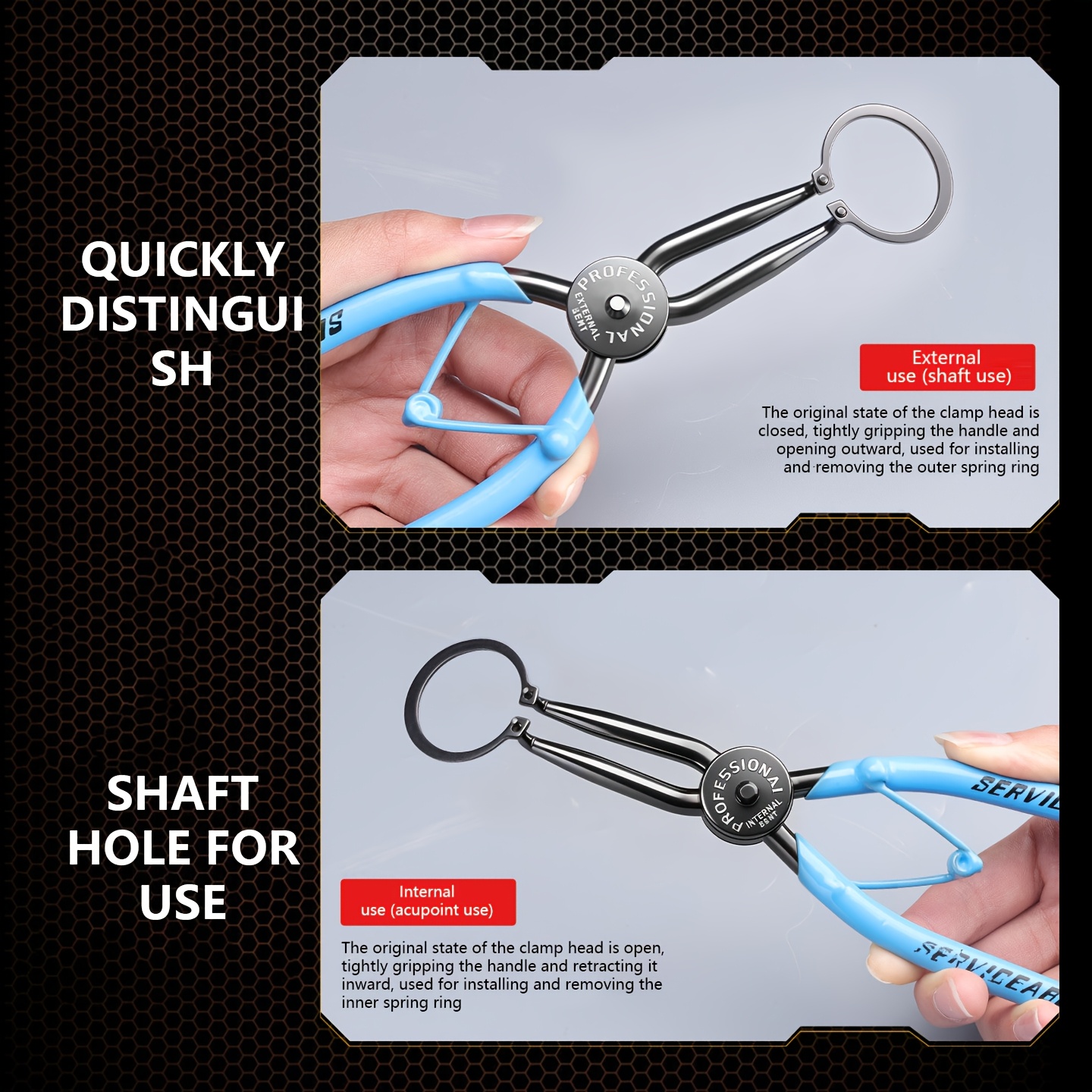 7 Inch Heavy Duty Circlip Plie - Snap Button Plier ulasan dan harga
