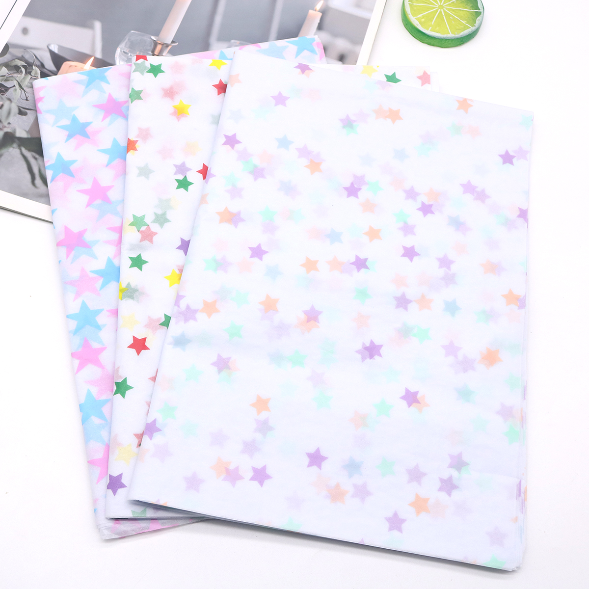 20sheets/Bag 50*35cm Tissue Pa - Pattern Tissue Paper ulasan dan harga