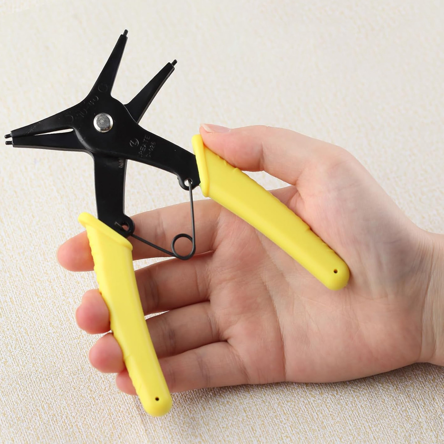2 In 1 Snap Ring Pliers Mini C - Snap Button Plier ulasan dan harga