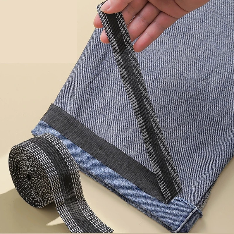 Pants Edge Shorten Self Adhesi - Interfacing Iron On ulasan dan harga
