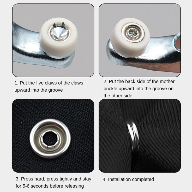 100pc Five-prong ButtonInstall - Snap Button Plier ulasan dan harga